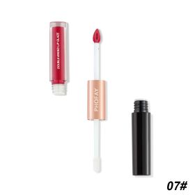 CL021 Double Head Non-stick Cup Lip Gloss (Option: 07)