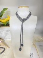 Crystal Pearl Copper Necklace--Only Self Pickup (Option: Style1)