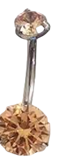 Belly Button (Color: Gold)