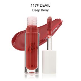 Solid Jelly Lipstick Crystal Lip Balm Water Wave Mirror Lip Gloss Long Lasting Moisturizing Lip Glaze Lip Care Makeup (Option: 117DEVIL)